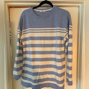Vineyard Vines Light Blue Fleece Pullover S